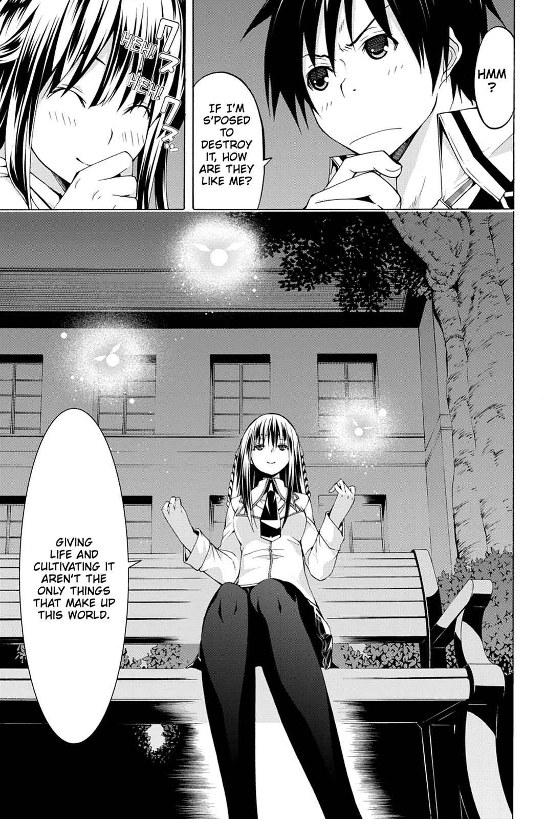 Trinity Seven: 7-Nin no Mahoutsukai Chap 45 - Next Chap 46