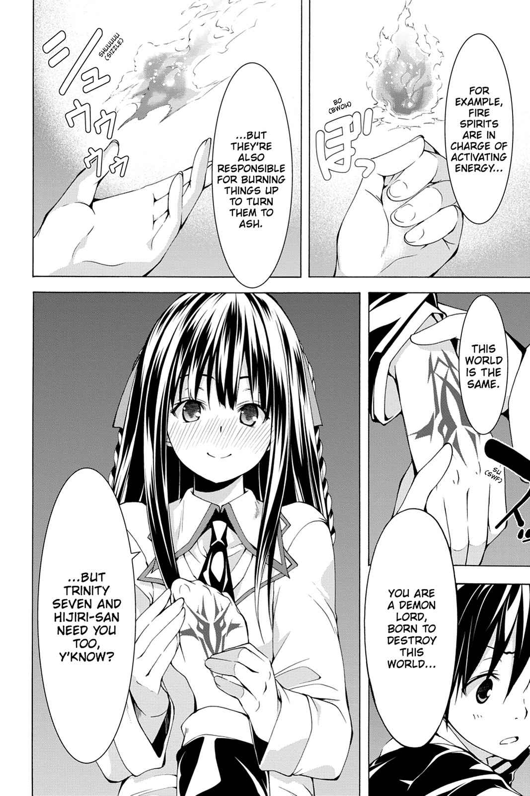 Trinity Seven: 7-Nin no Mahoutsukai Chap 45 - Next Chap 46