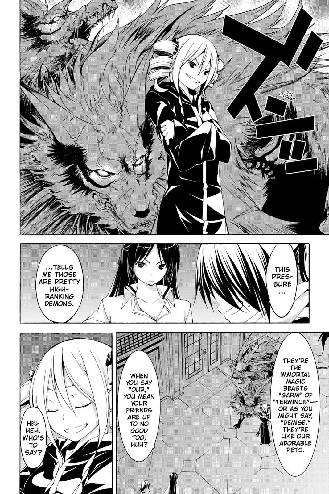 Trinity Seven: 7-Nin no Mahoutsukai Chap 45 - Next Chap 46