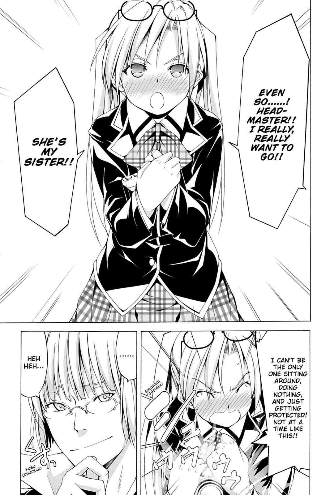 Trinity Seven: 7-Nin no Mahoutsukai Chap 46 - Next Chap 47