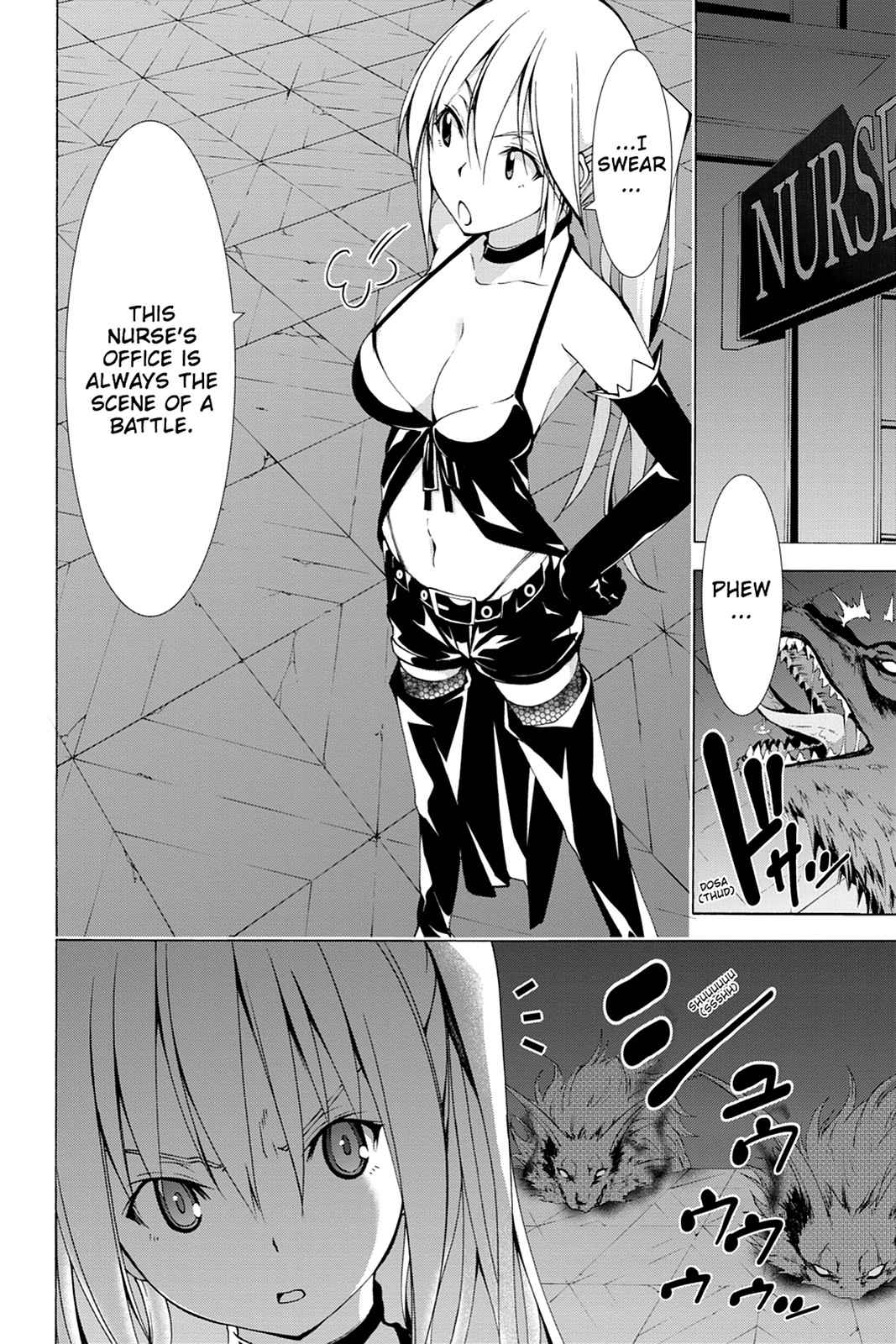 Trinity Seven: 7-Nin no Mahoutsukai Chap 46 - Next Chap 47
