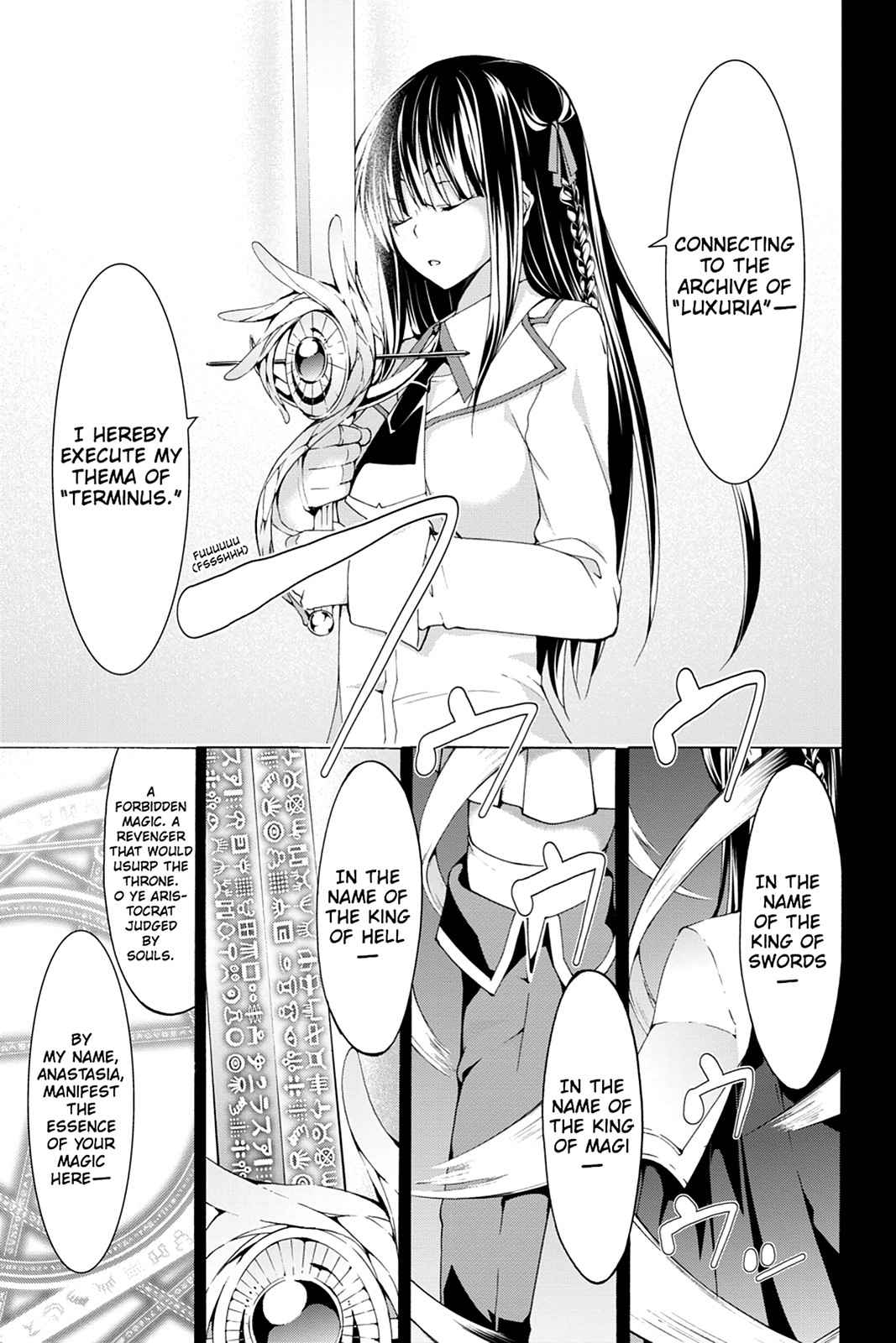 Trinity Seven: 7-Nin no Mahoutsukai Chap 48 - Next Chap 49