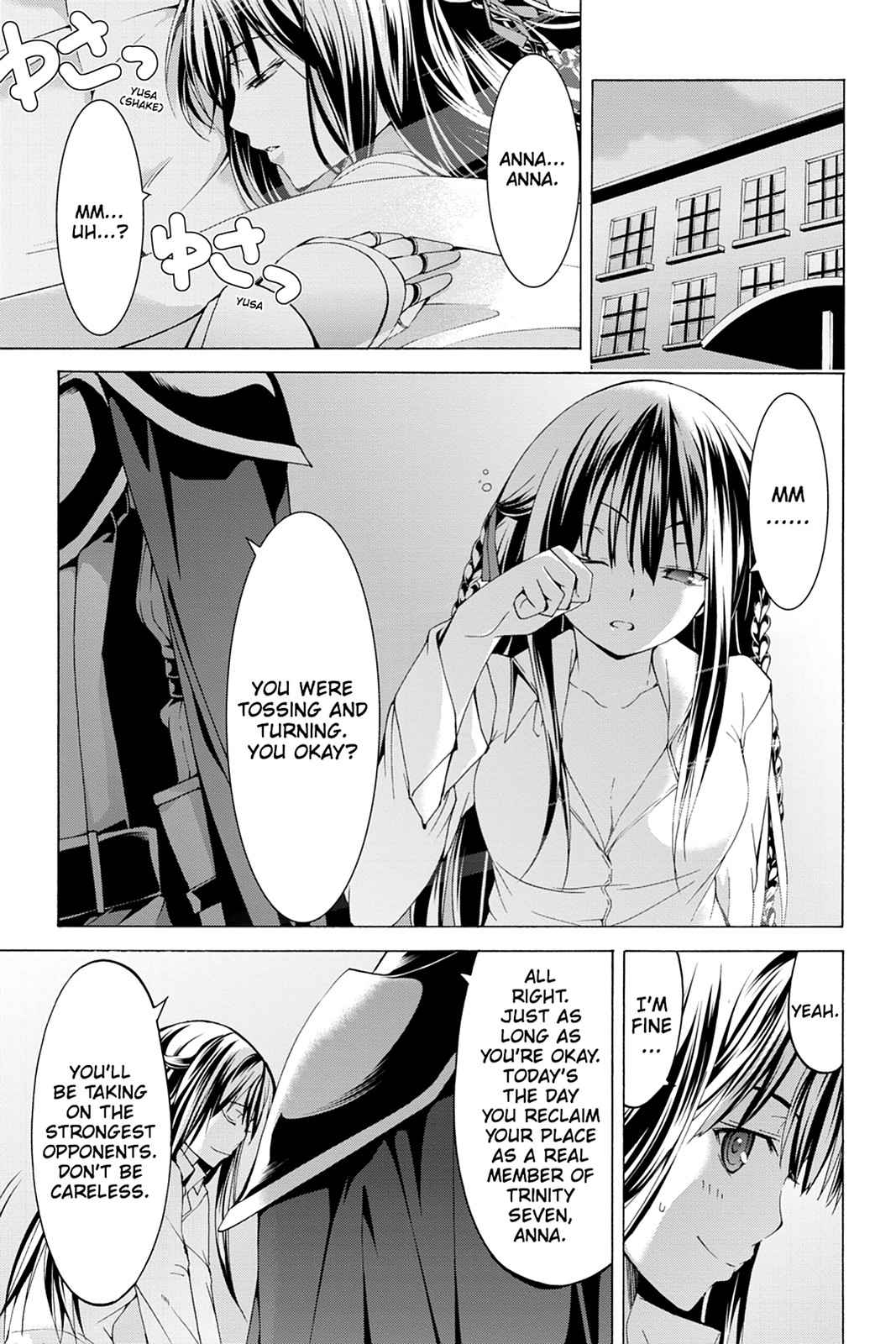 Trinity Seven: 7-Nin no Mahoutsukai Chap 48 - Next Chap 49