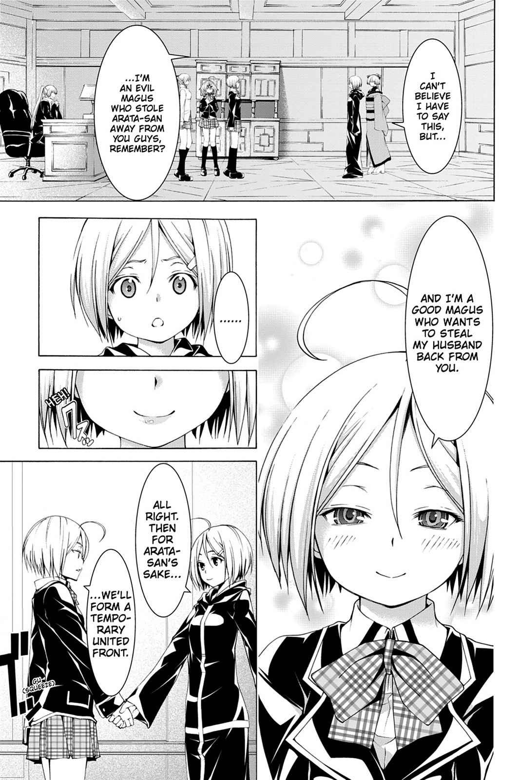 Trinity Seven: 7-Nin no Mahoutsukai Chap 49 - Next Chap 50
