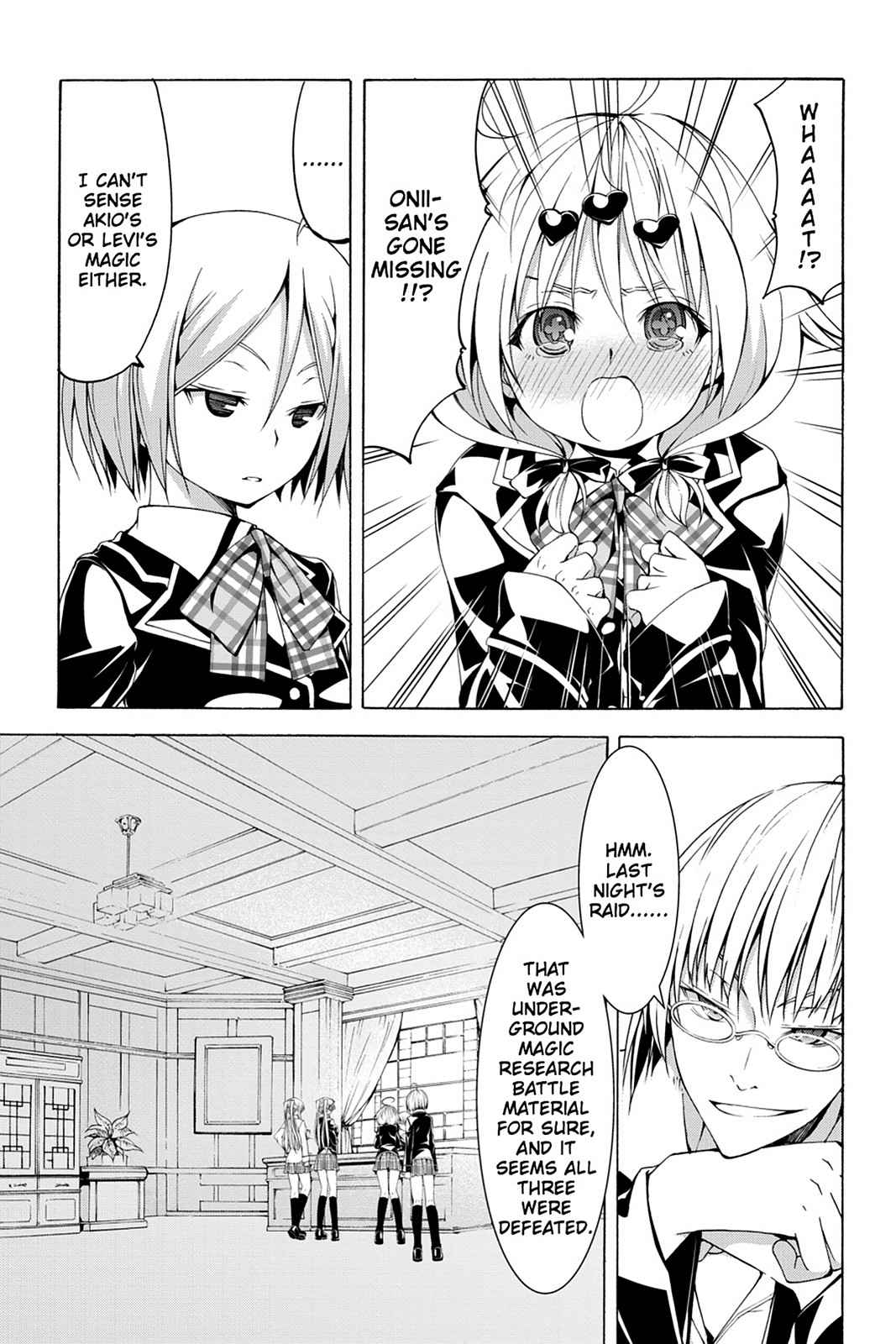Trinity Seven: 7-Nin no Mahoutsukai Chap 49 - Next Chap 50