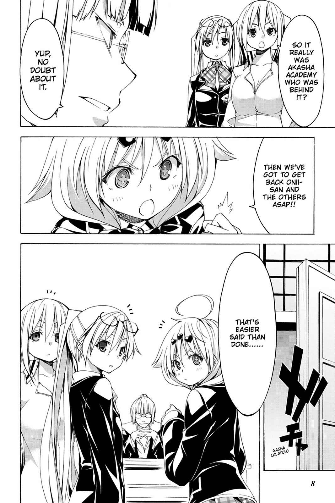 Trinity Seven: 7-Nin no Mahoutsukai Chap 49 - Next Chap 50