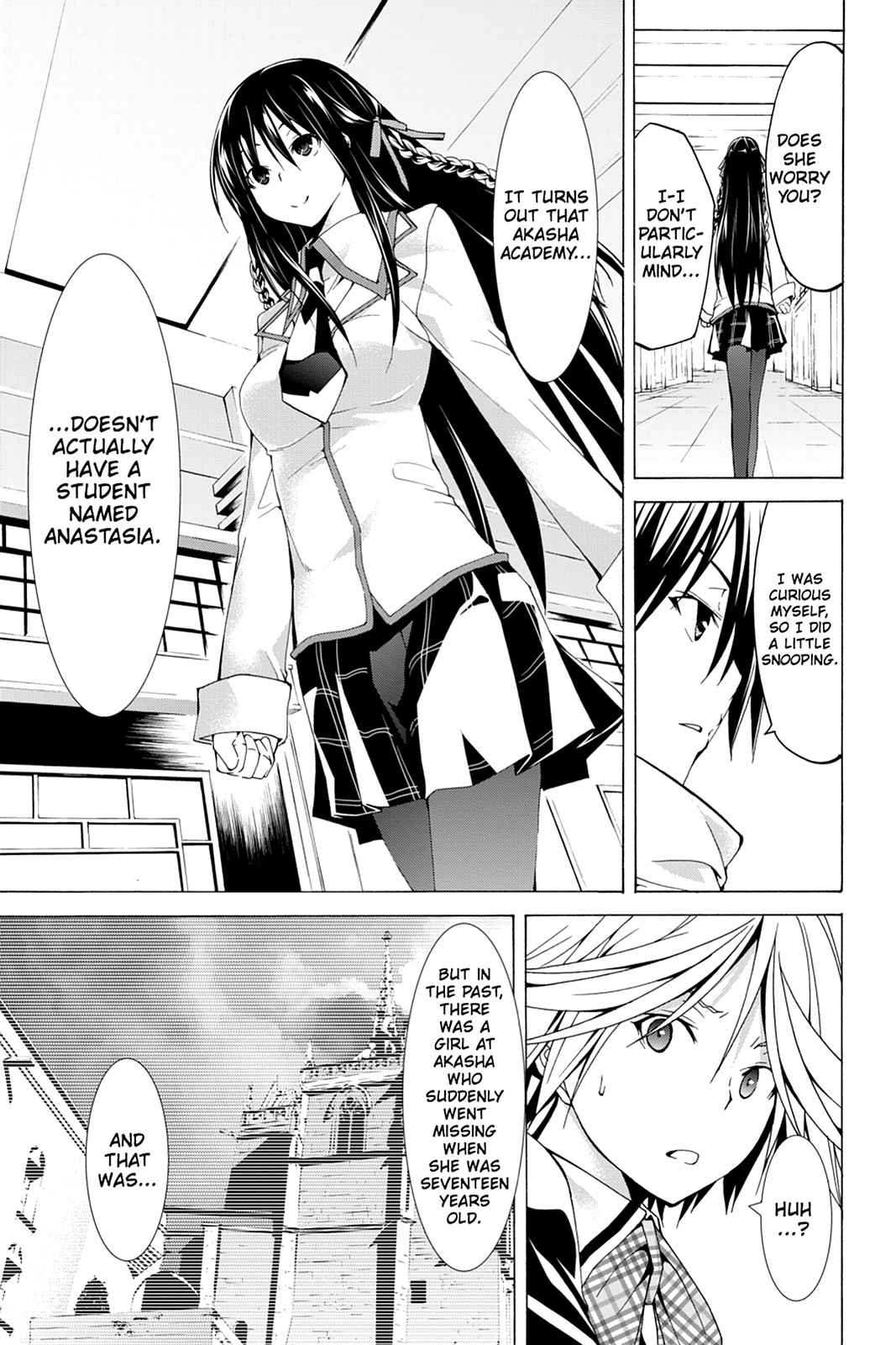 Trinity Seven: 7-Nin no Mahoutsukai Chap 40 - Next Chap 41