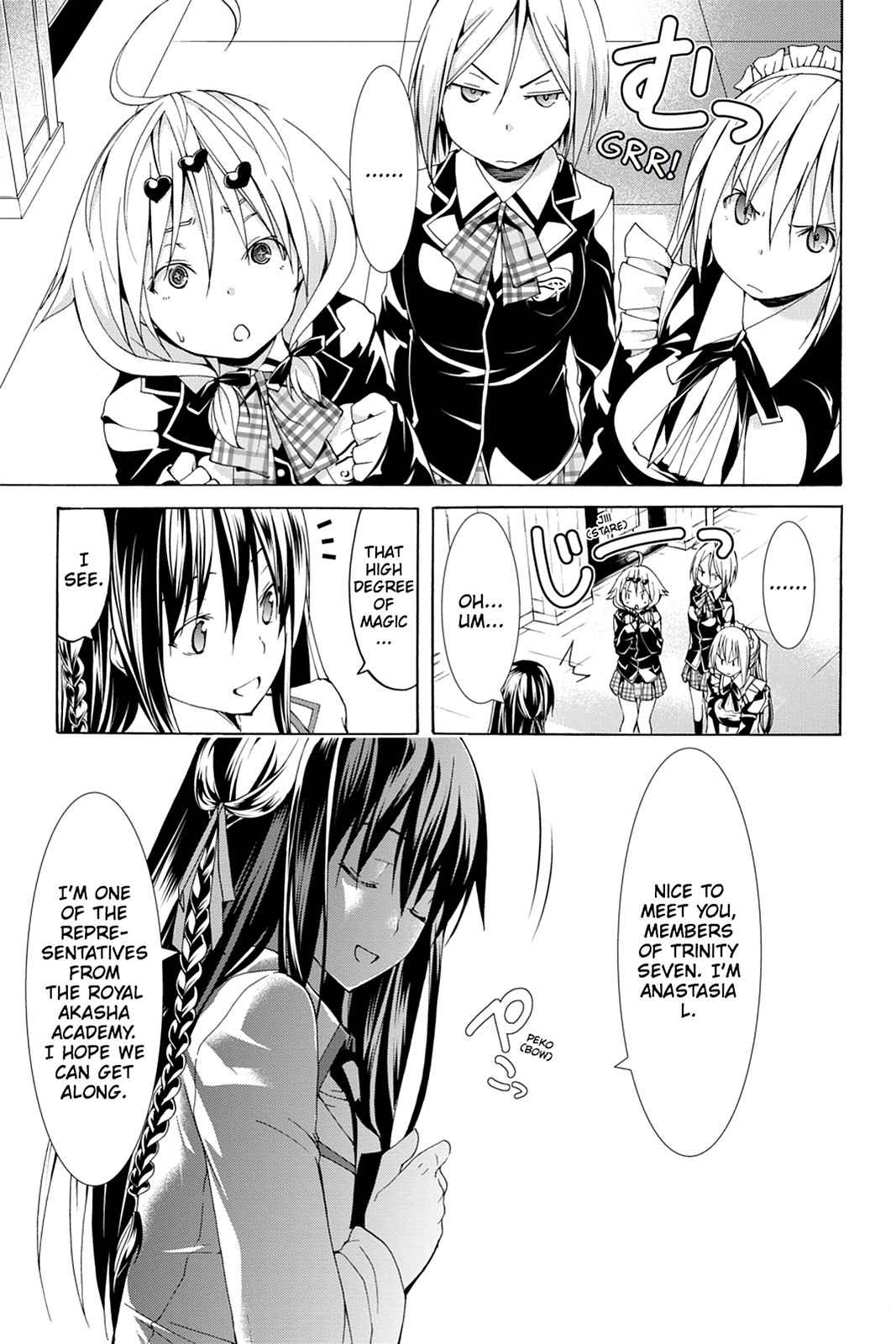 Trinity Seven: 7-Nin no Mahoutsukai Chap 40 - Next Chap 41