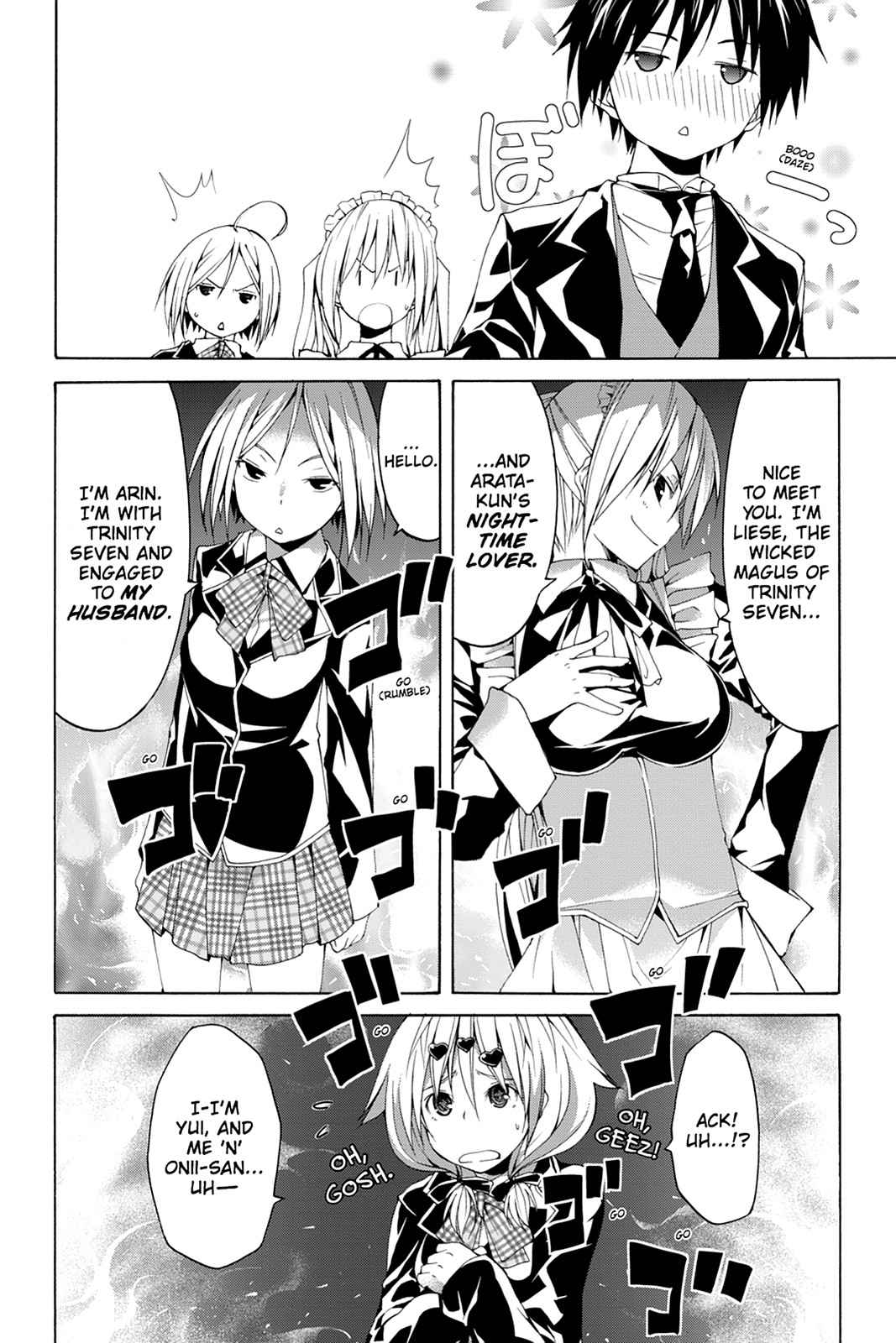 Trinity Seven: 7-Nin no Mahoutsukai Chap 40 - Next Chap 41
