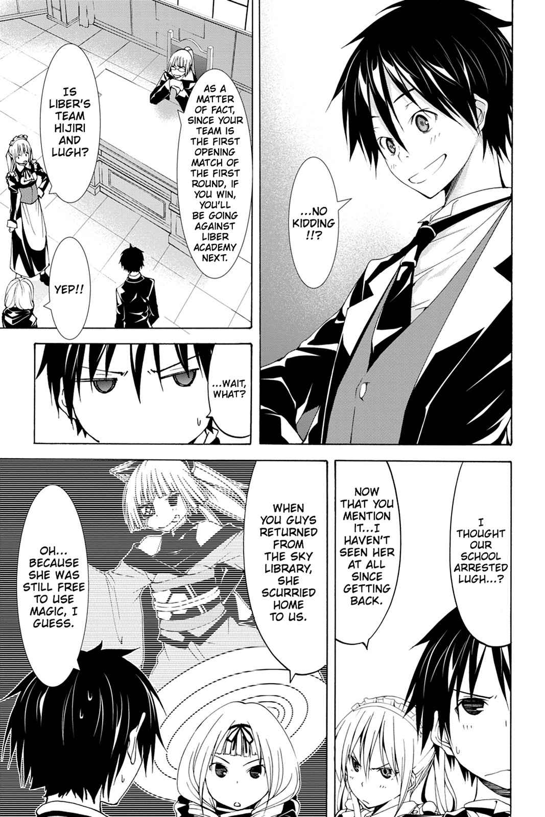 Trinity Seven: 7-Nin no Mahoutsukai Chap 40 - Next Chap 41