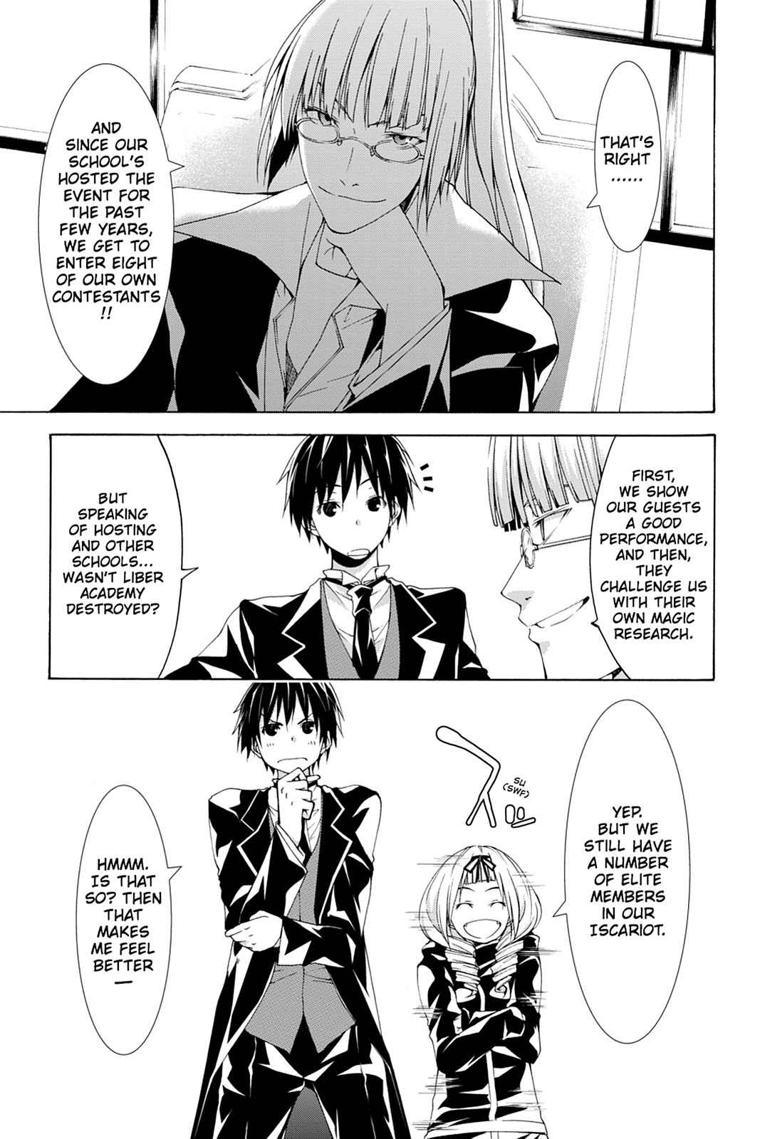 Trinity Seven: 7-Nin no Mahoutsukai Chap 40 - Next Chap 41
