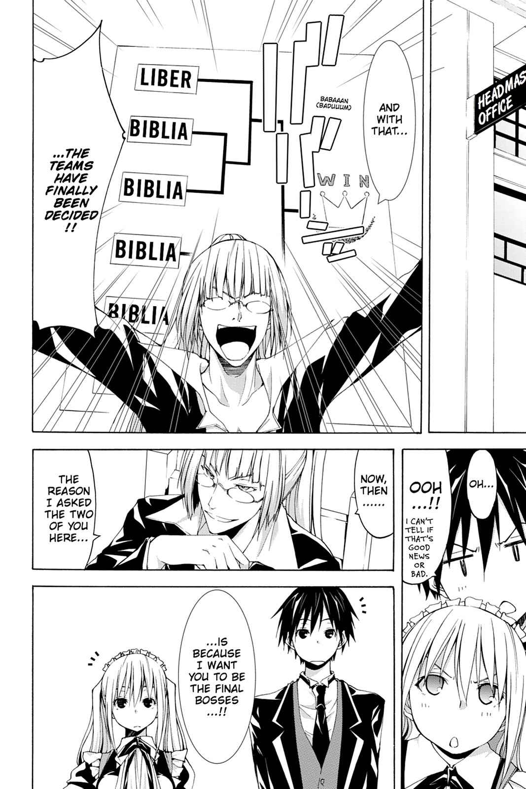 Trinity Seven: 7-Nin no Mahoutsukai Chap 40 - Next Chap 41