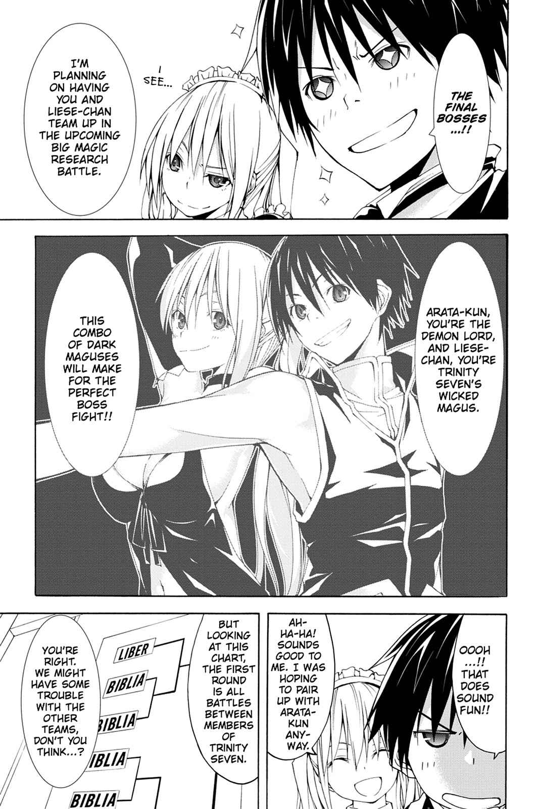Trinity Seven: 7-Nin no Mahoutsukai Chap 40 - Next Chap 41