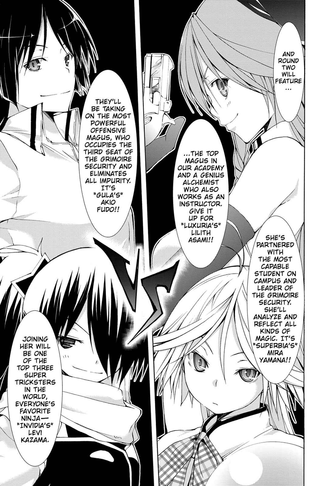 Trinity Seven: 7-Nin no Mahoutsukai Chap 40 - Next Chap 41