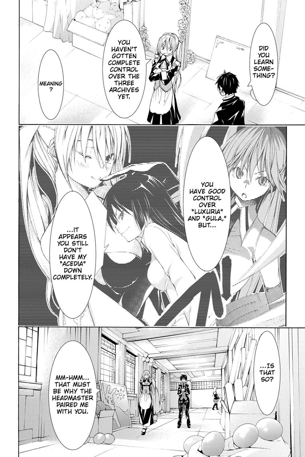 Trinity Seven: 7-Nin no Mahoutsukai Chap 40 - Next Chap 41