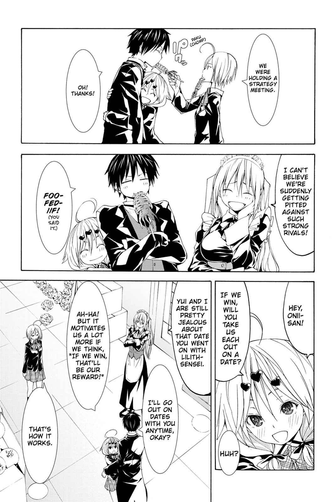 Trinity Seven: 7-Nin no Mahoutsukai Chap 40 - Next Chap 41