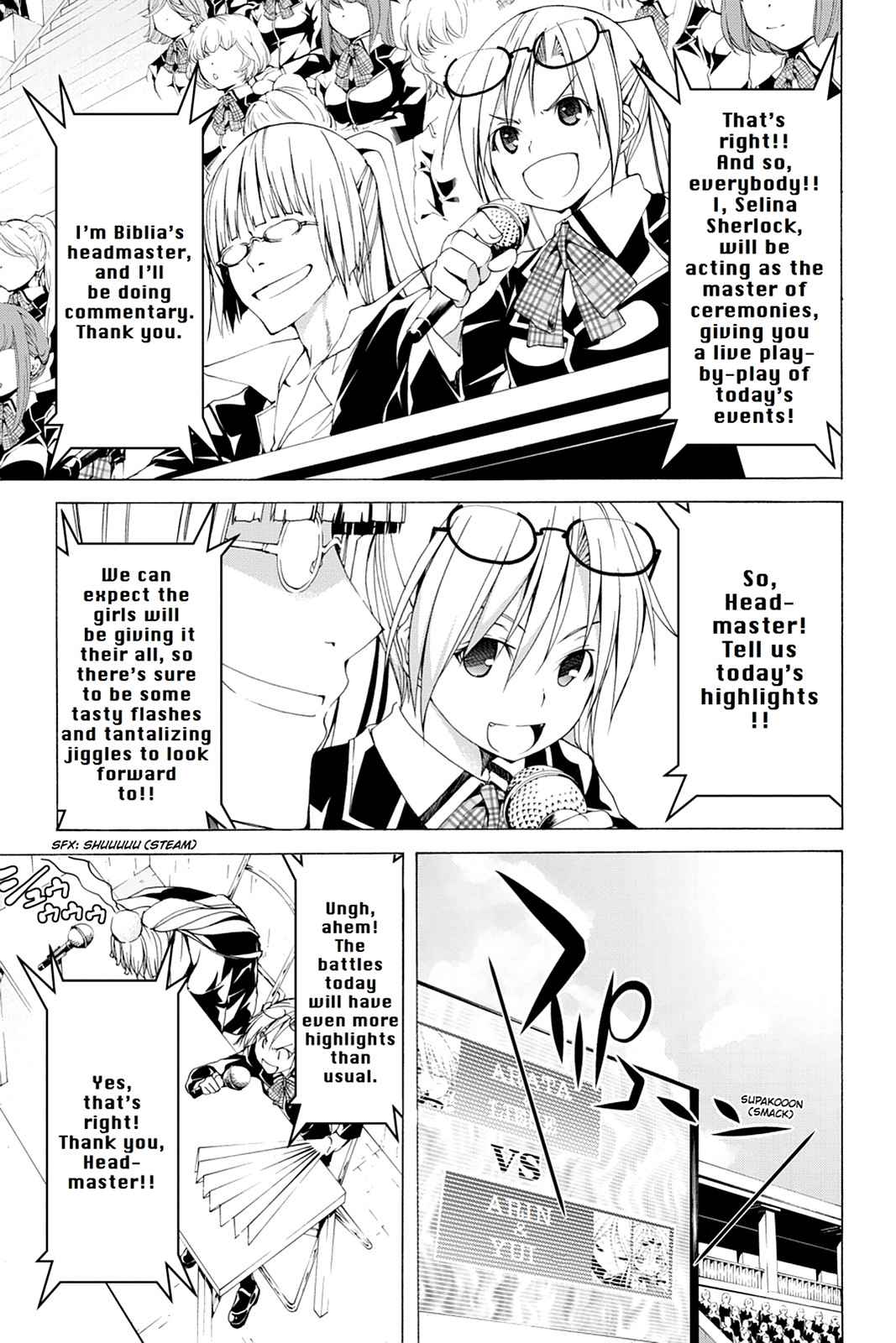 Trinity Seven: 7-Nin no Mahoutsukai Chap 40 - Next Chap 41