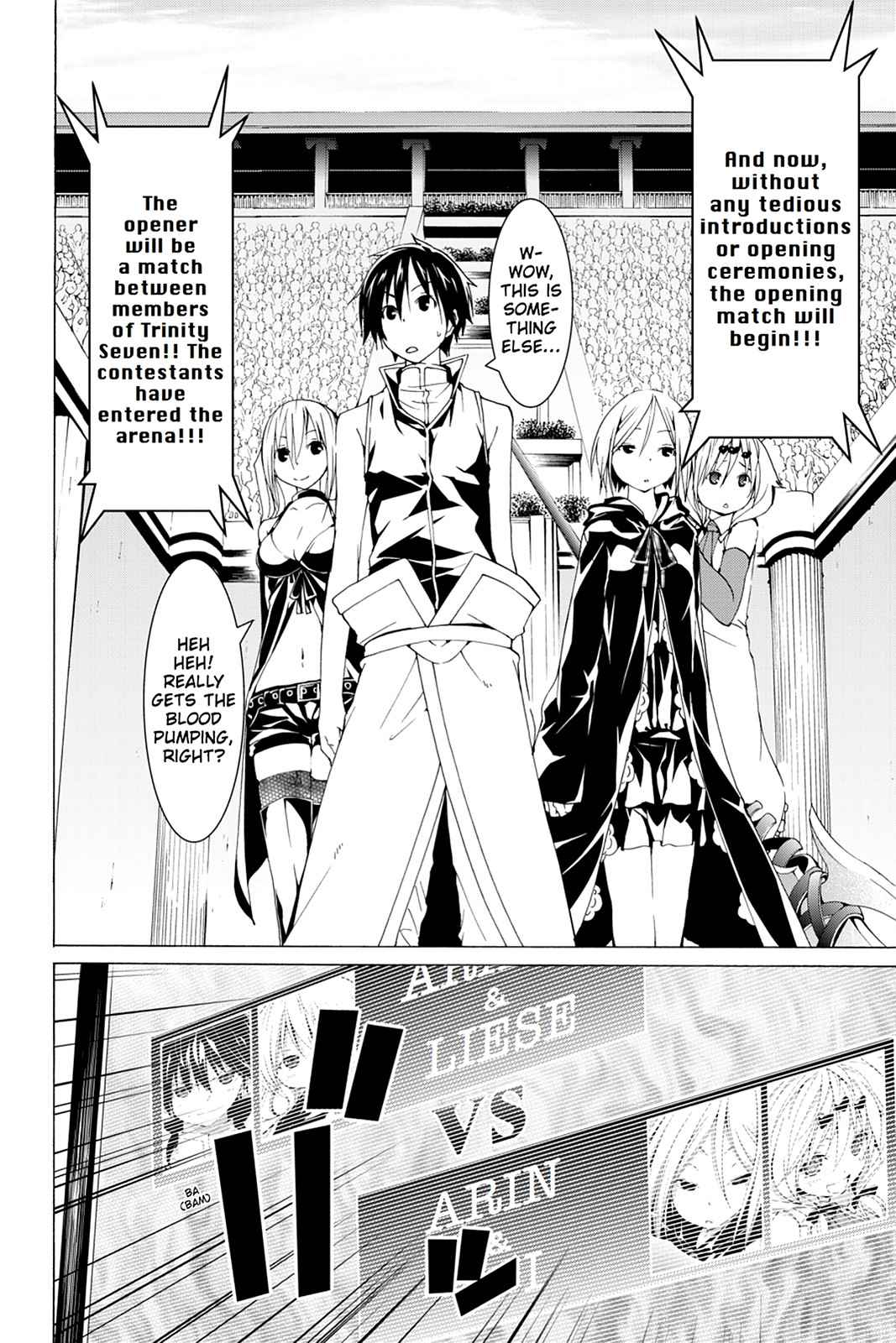 Trinity Seven: 7-Nin no Mahoutsukai Chap 40 - Next Chap 41