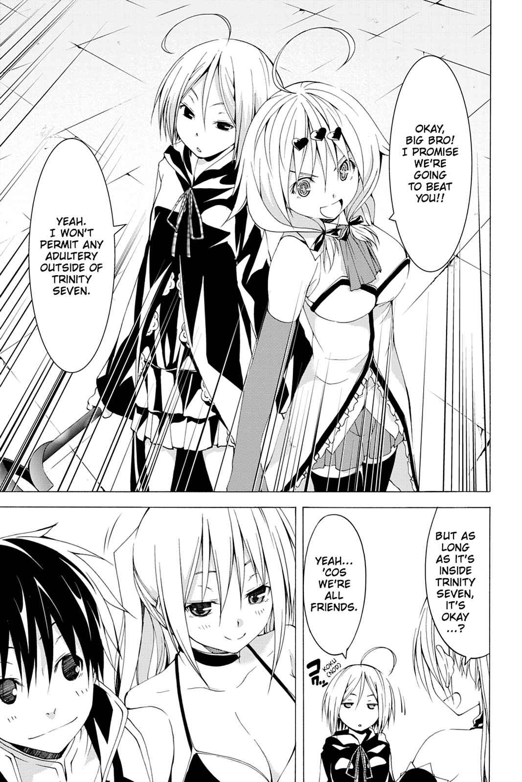 Trinity Seven: 7-Nin no Mahoutsukai Chap 40 - Next Chap 41