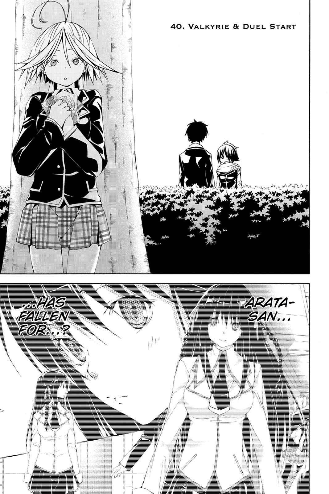 Trinity Seven: 7-Nin no Mahoutsukai Chap 40 - Next Chap 41