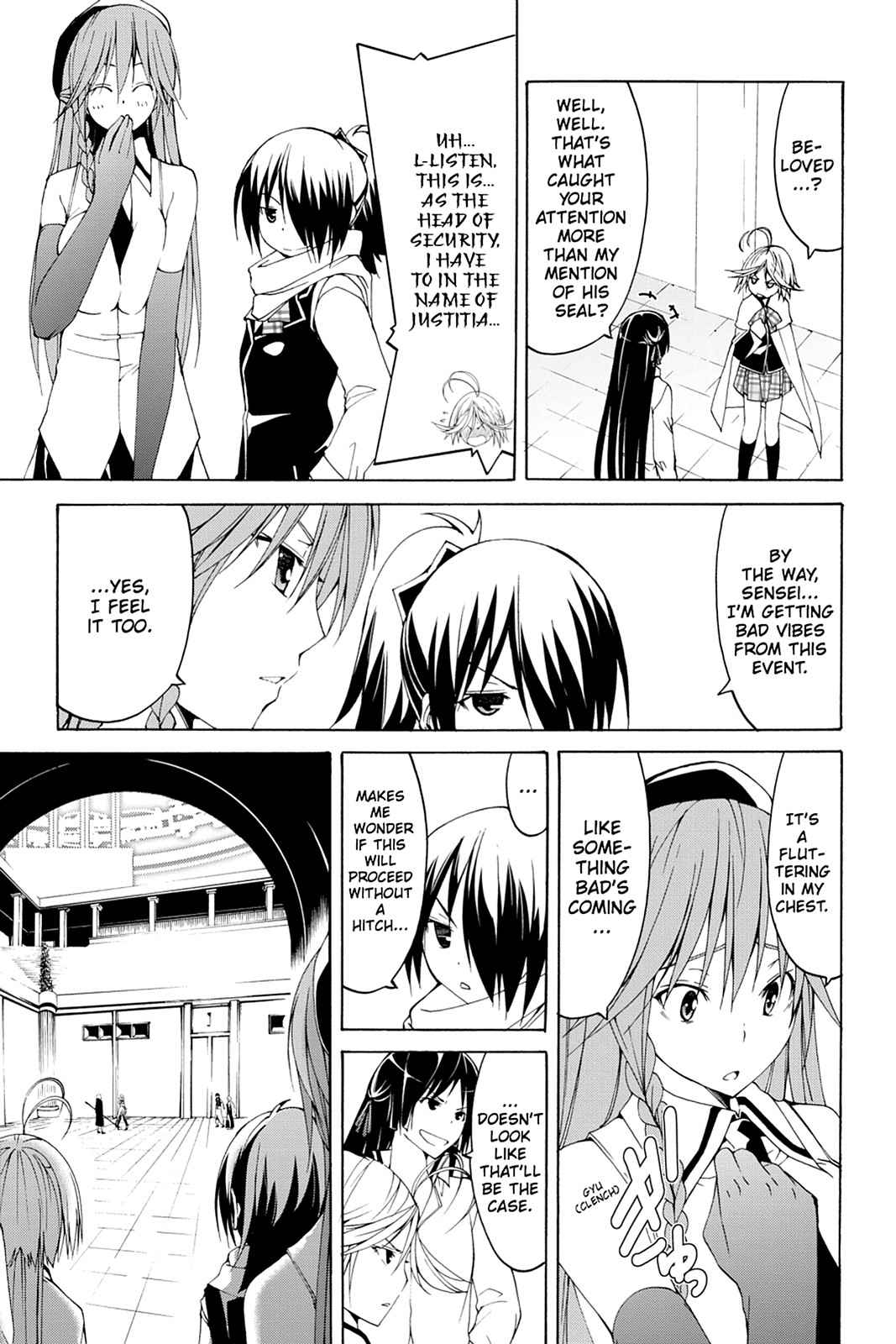 Trinity Seven: 7-Nin no Mahoutsukai Chap 41 - Next Chap 42