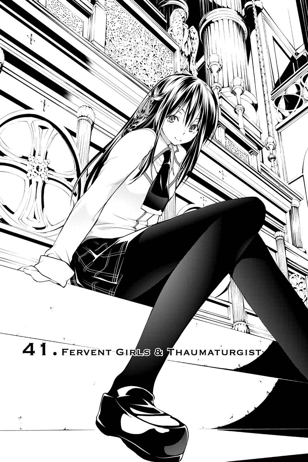 Trinity Seven: 7-Nin no Mahoutsukai Chap 41 - Next Chap 42