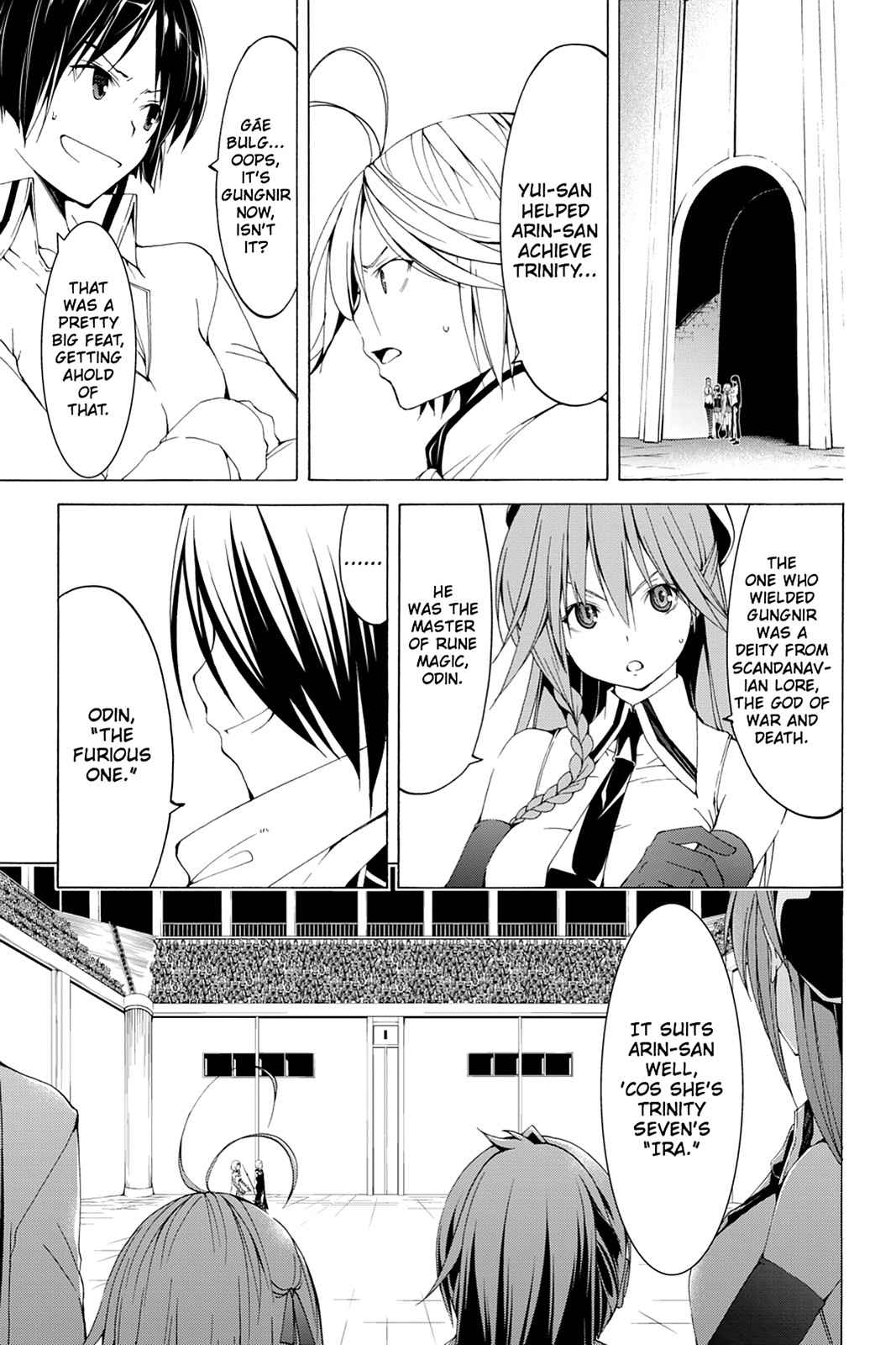 Trinity Seven: 7-Nin no Mahoutsukai Chap 42 - Next Chap 43