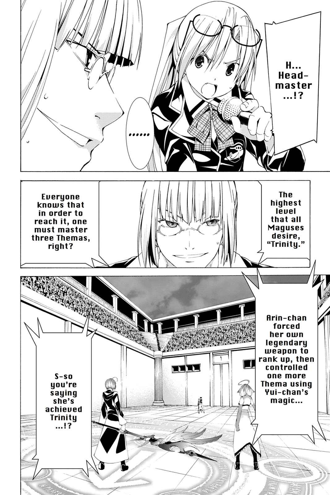 Trinity Seven: 7-Nin no Mahoutsukai Chap 42 - Next Chap 43