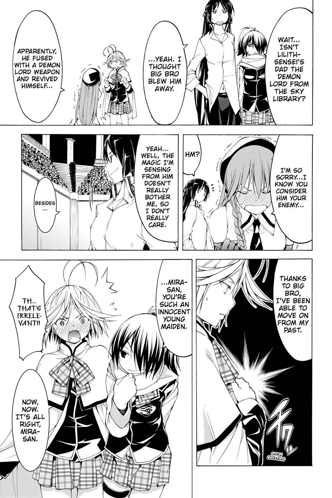 Trinity Seven: 7-Nin no Mahoutsukai Chap 43 - Next Chap 44