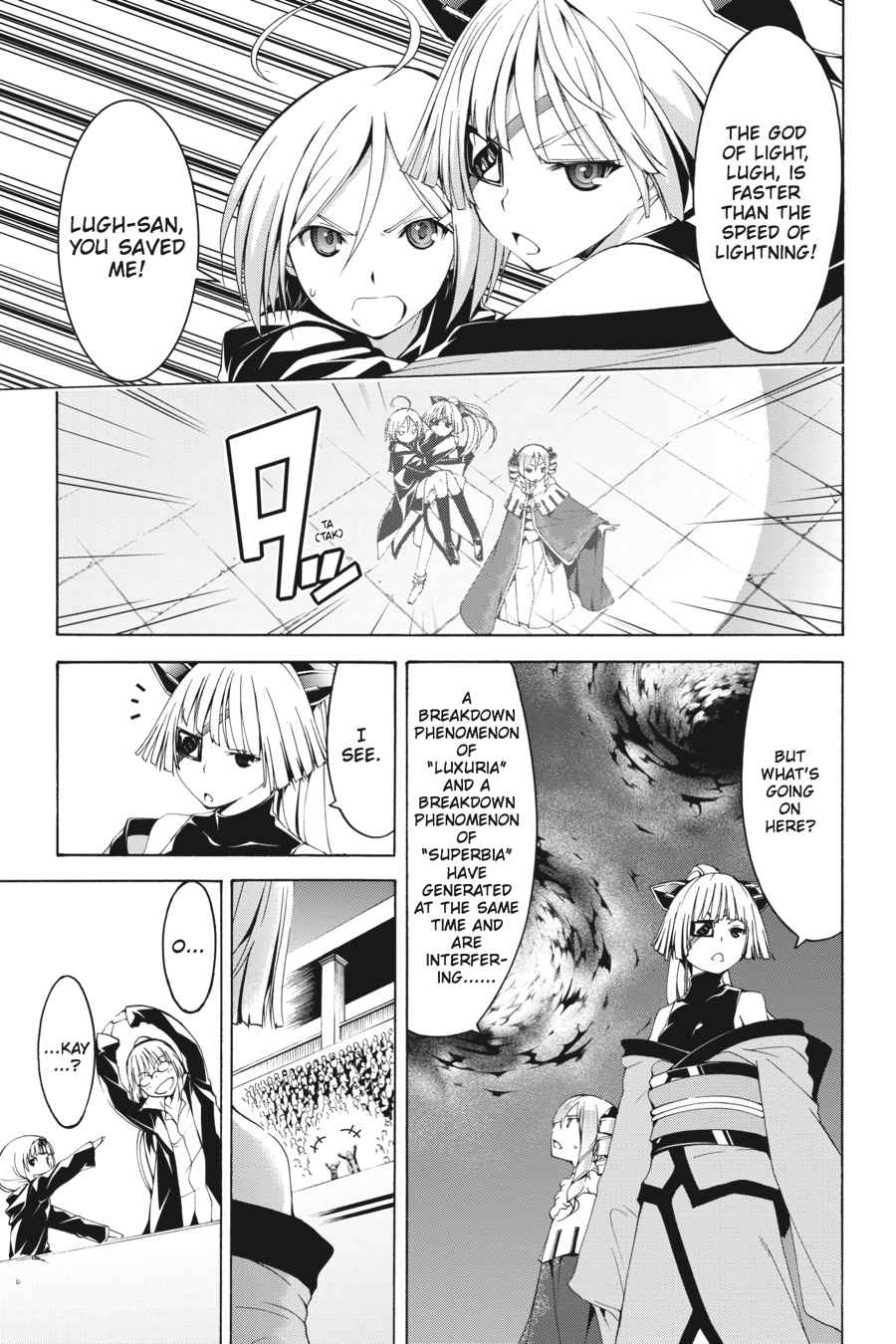 Trinity Seven: 7-Nin no Mahoutsukai Chap 57 - Next Chap 58