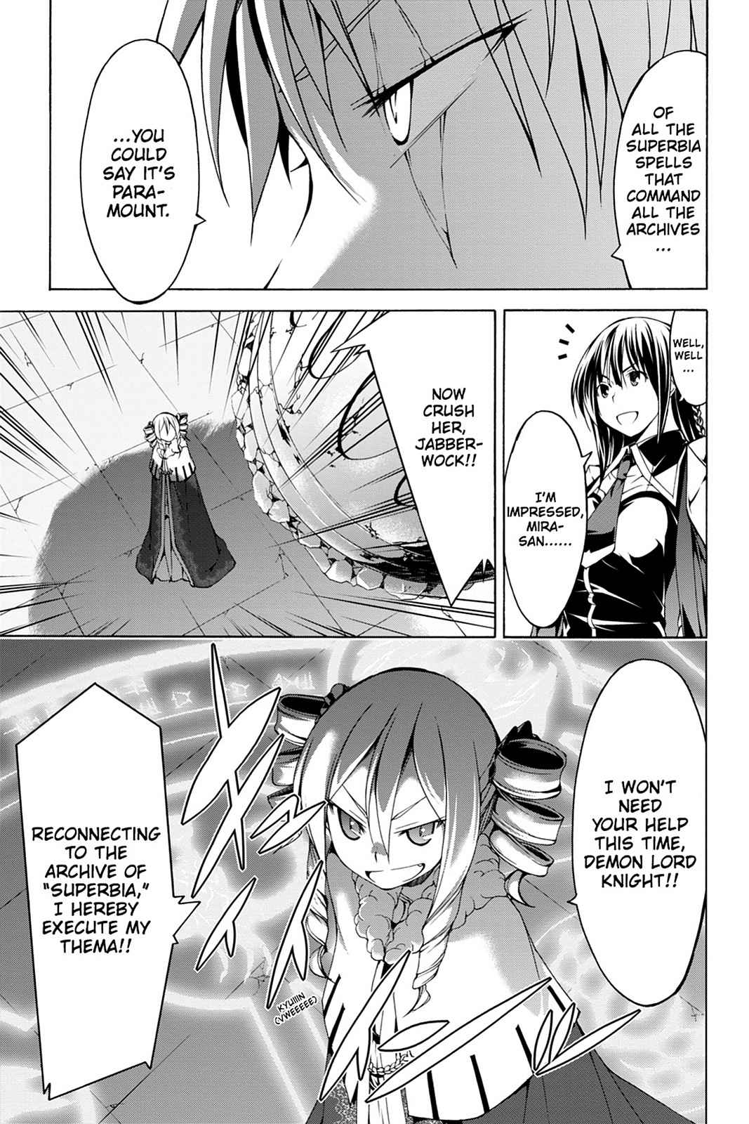 Trinity Seven: 7-Nin no Mahoutsukai Chap 54 - Next Chap 55