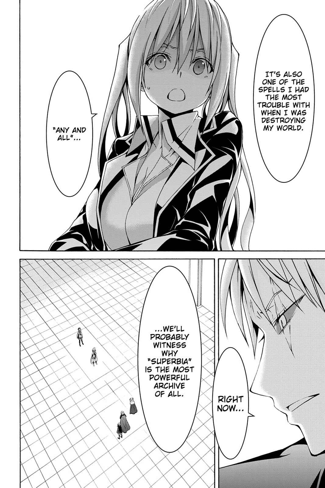 Trinity Seven: 7-Nin no Mahoutsukai Chap 54 - Next Chap 55