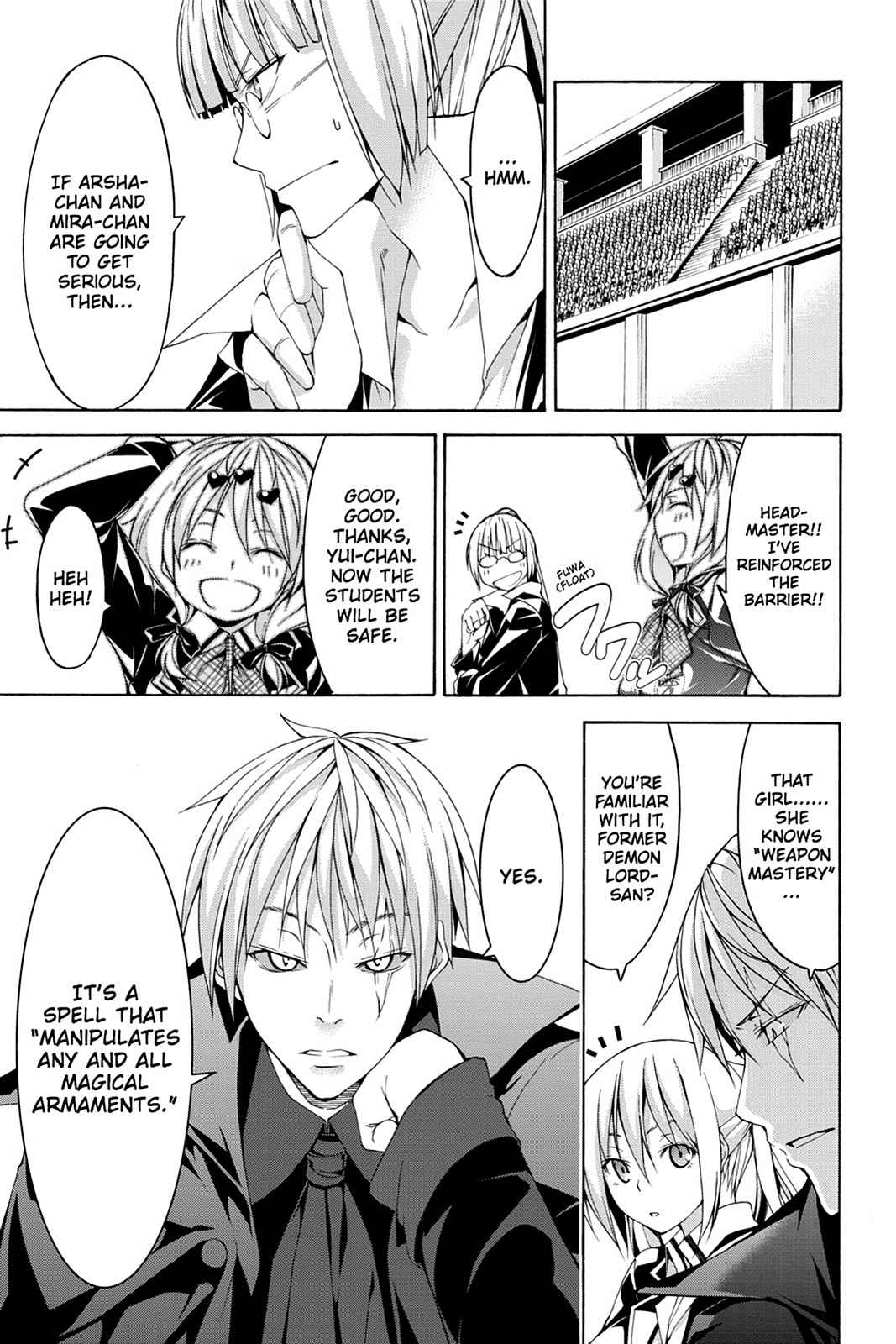 Trinity Seven: 7-Nin no Mahoutsukai Chap 54 - Next Chap 55