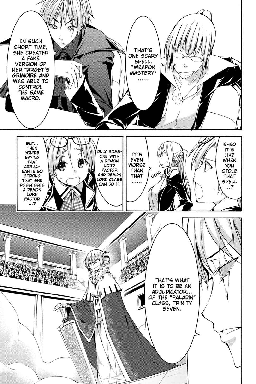 Trinity Seven: 7-Nin no Mahoutsukai Chap 54 - Next Chap 55