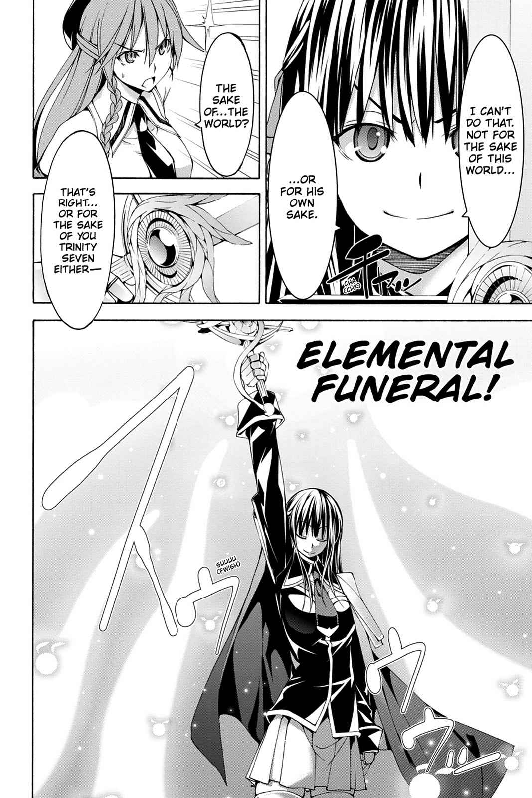 Trinity Seven: 7-Nin no Mahoutsukai Chap 54 - Next Chap 55