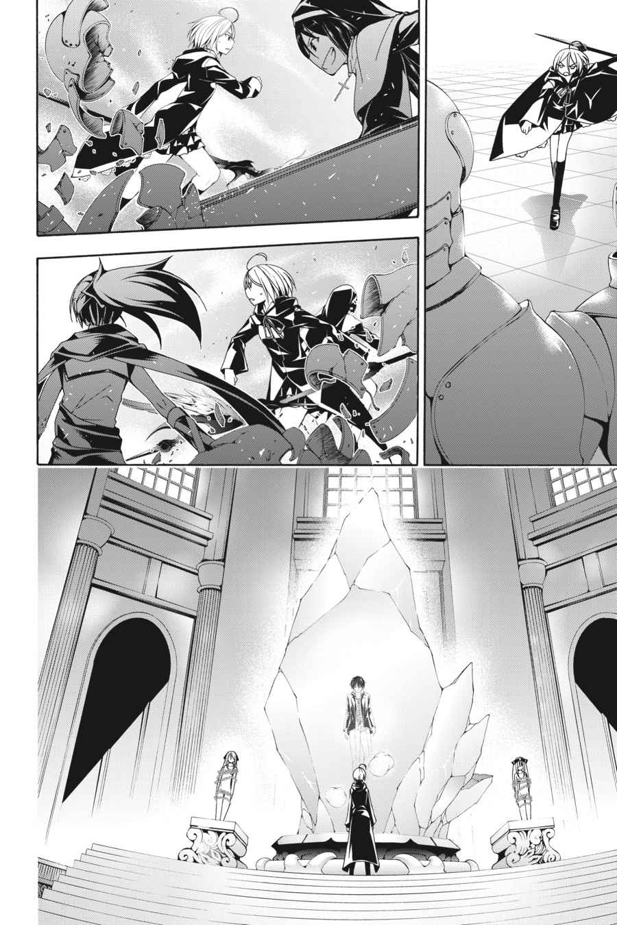 Trinity Seven: 7-Nin no Mahoutsukai Chap 55 - Next Chap 56