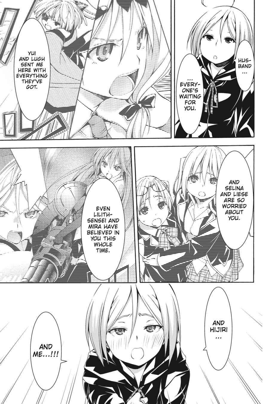 Trinity Seven: 7-Nin no Mahoutsukai Chap 55 - Next Chap 56