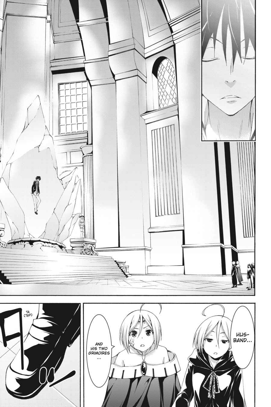 Trinity Seven: 7-Nin no Mahoutsukai Chap 55 - Next Chap 56