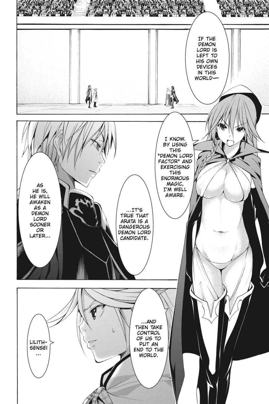 Trinity Seven: 7-Nin no Mahoutsukai Chap 55 - Next Chap 56