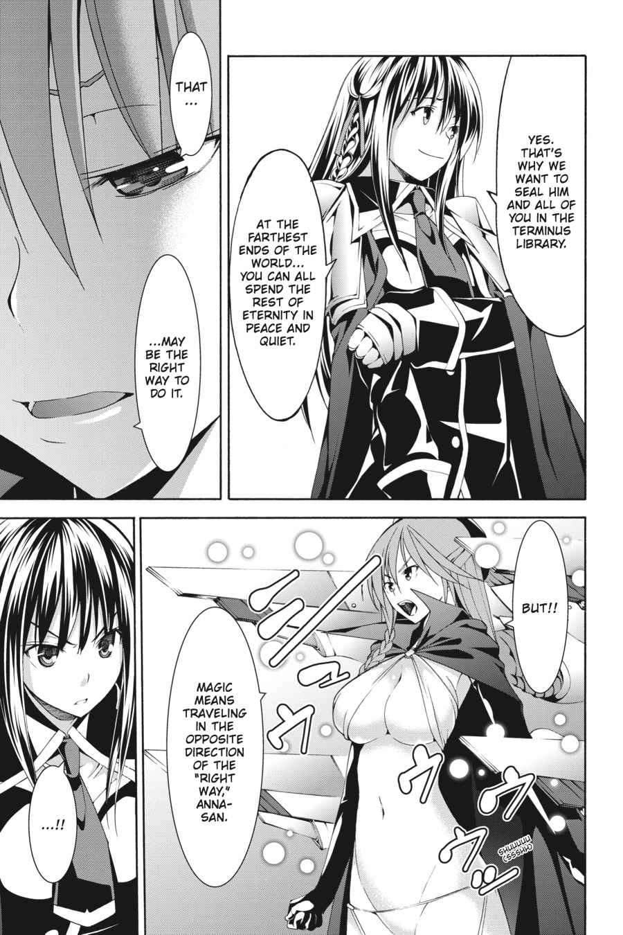 Trinity Seven: 7-Nin no Mahoutsukai Chap 55 - Next Chap 56