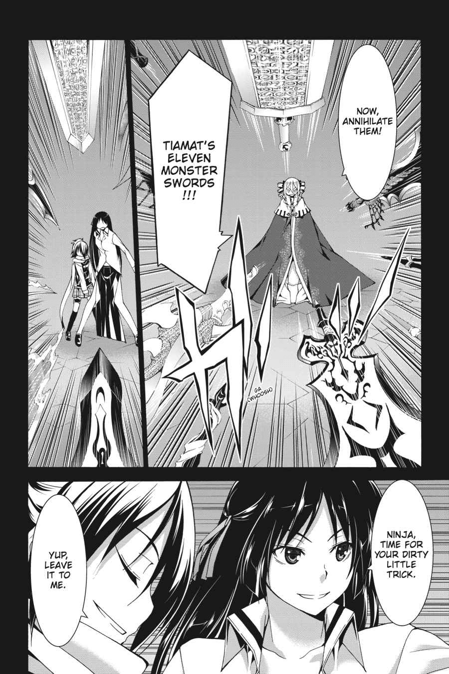Trinity Seven: 7-Nin no Mahoutsukai Chap 55 - Next Chap 56