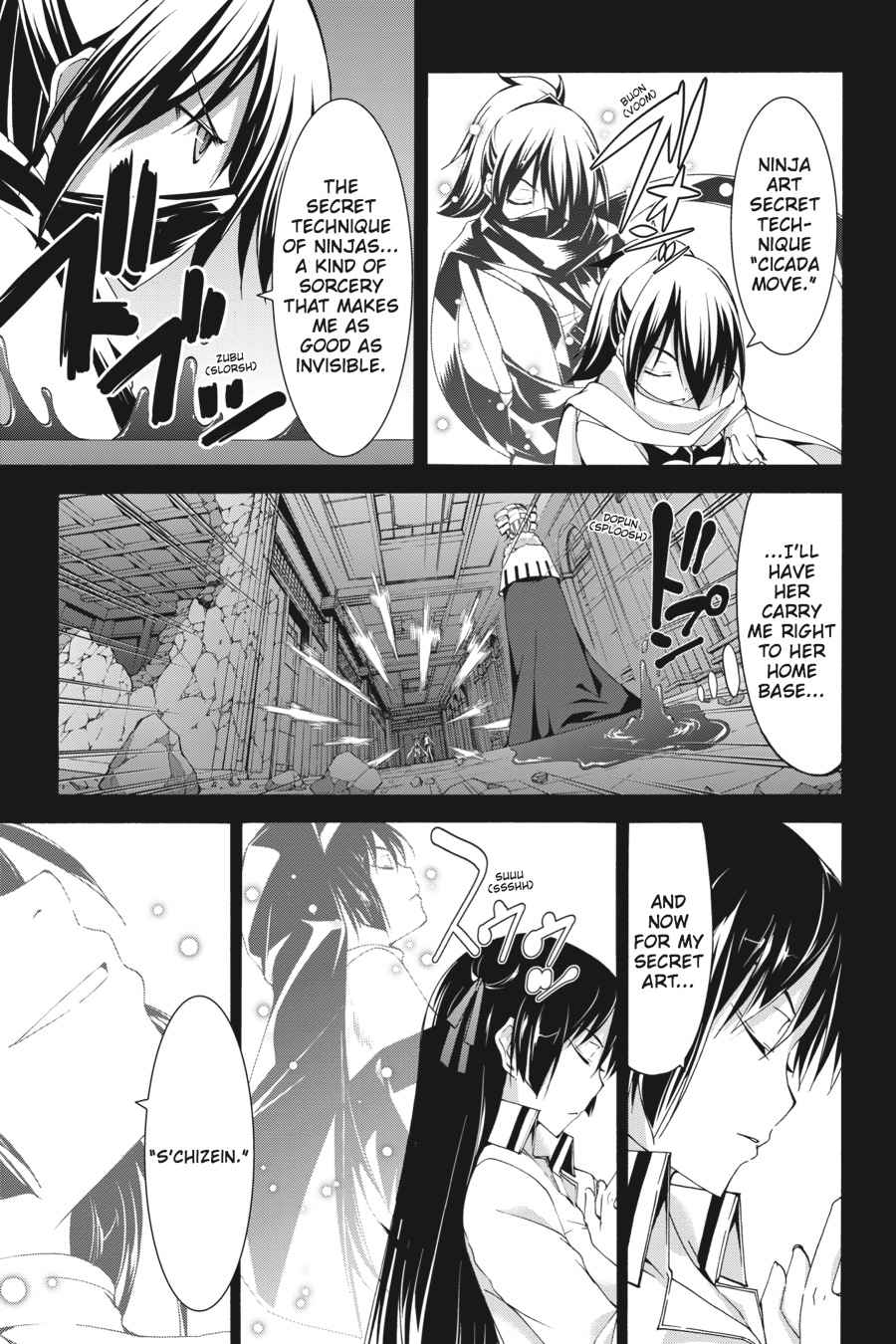 Trinity Seven: 7-Nin no Mahoutsukai Chap 55 - Next Chap 56