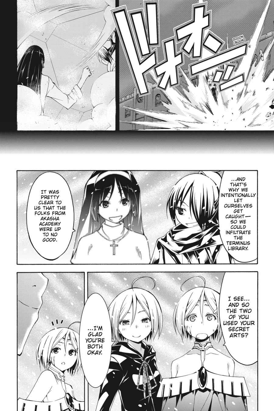 Trinity Seven: 7-Nin no Mahoutsukai Chap 55 - Next Chap 56