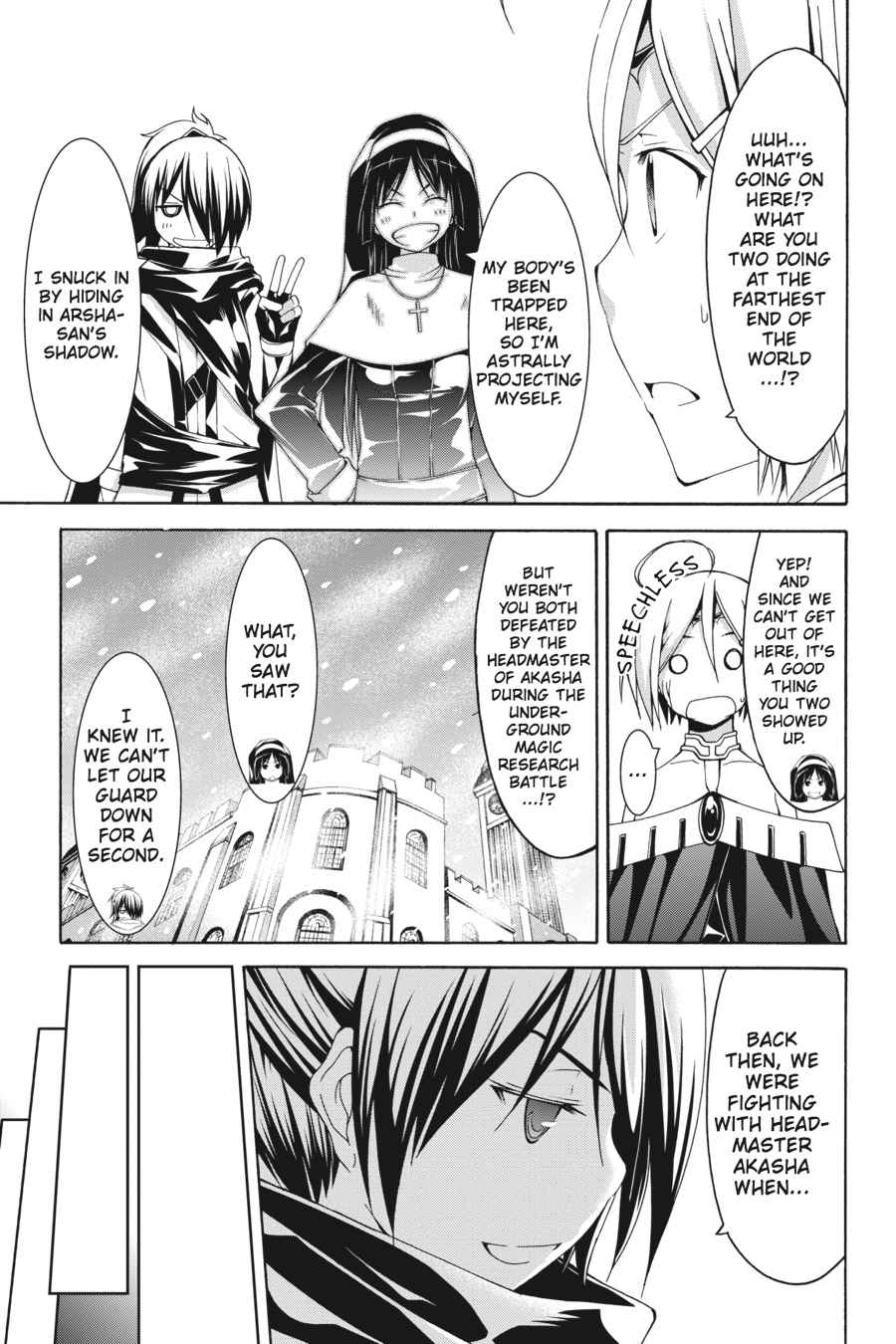 Trinity Seven: 7-Nin no Mahoutsukai Chap 55 - Next Chap 56