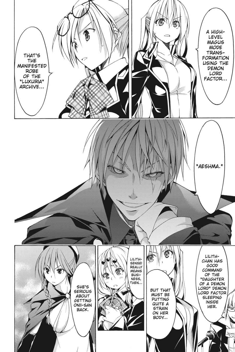 Trinity Seven: 7-Nin no Mahoutsukai Chap 55 - Next Chap 56