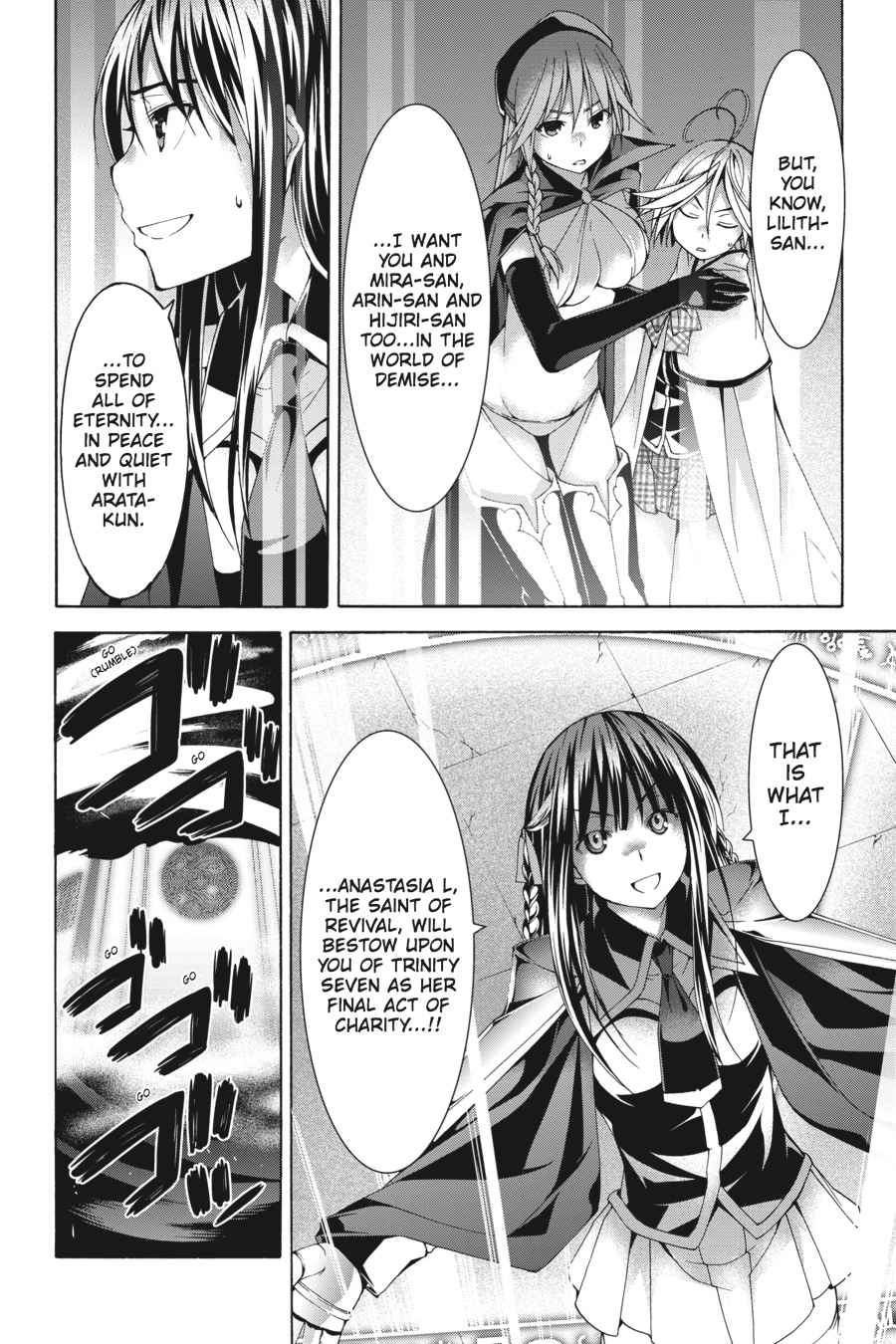 Trinity Seven: 7-Nin no Mahoutsukai Chap 56 - Next Chap 57