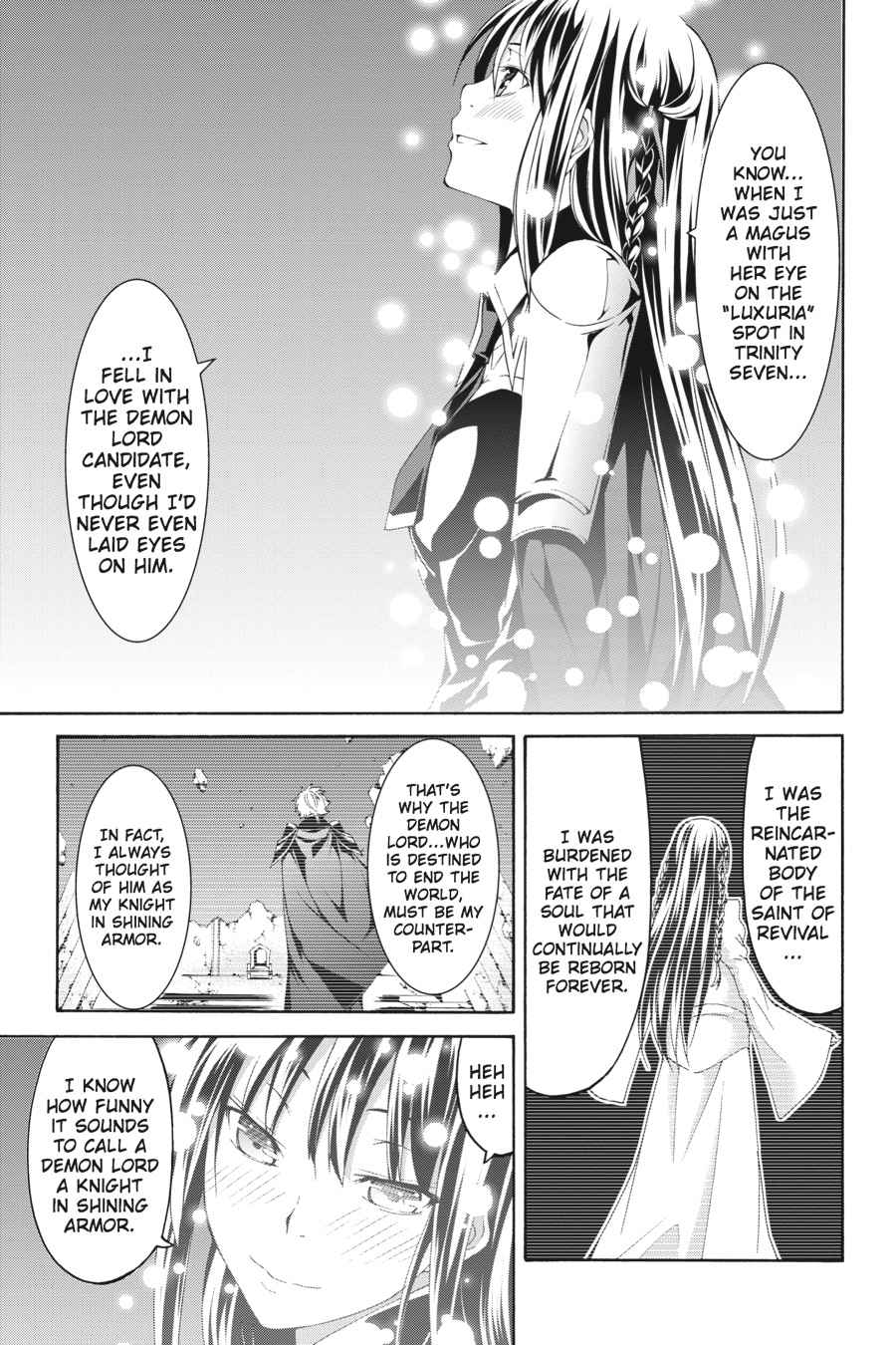 Trinity Seven: 7-Nin no Mahoutsukai Chap 56 - Next Chap 57