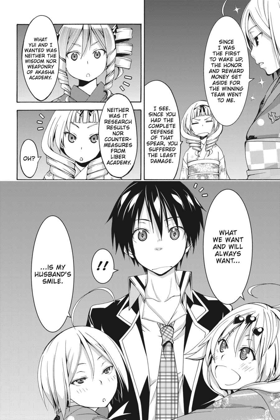 Trinity Seven: 7-Nin no Mahoutsukai Chap 59 - Next Chap 60