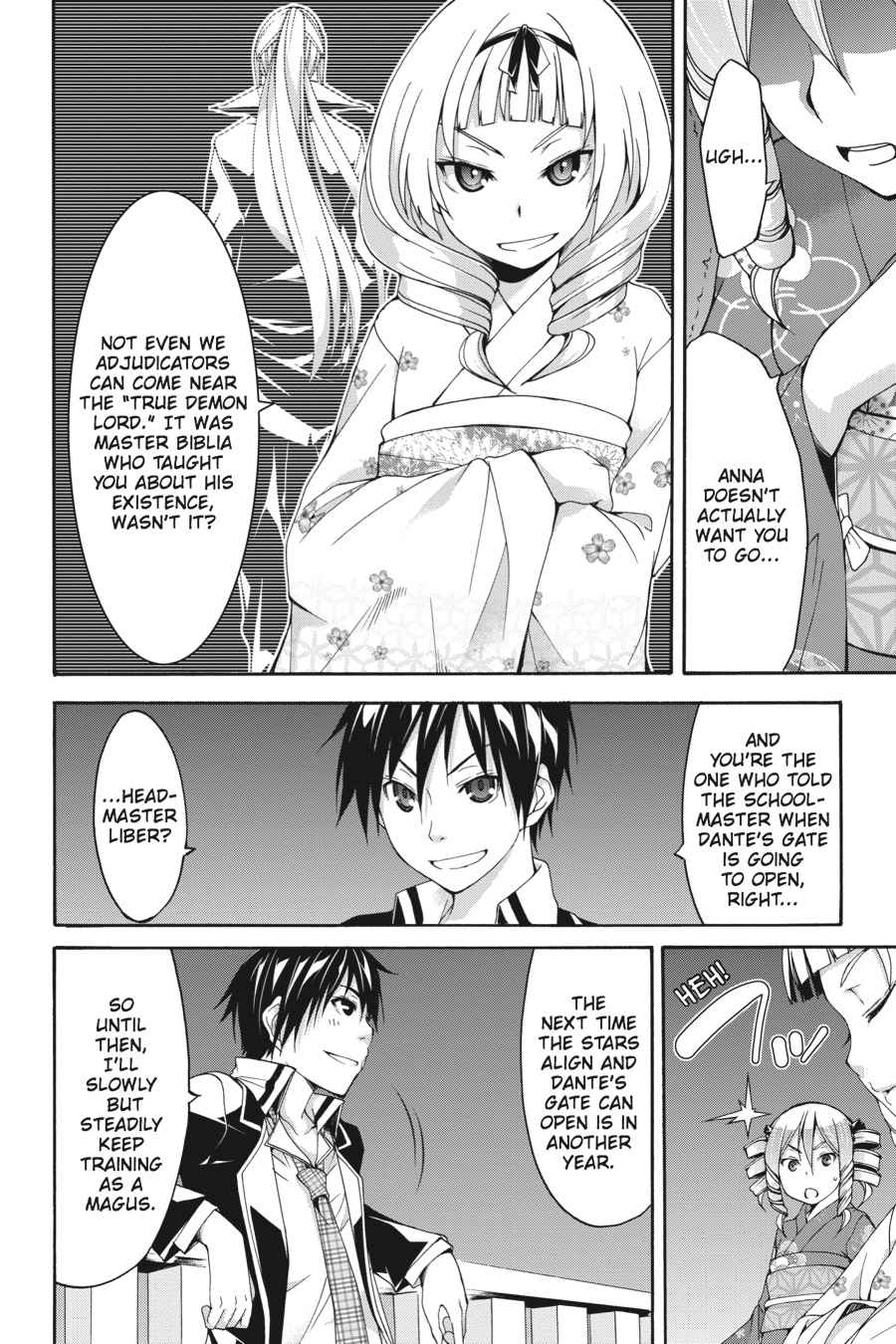 Trinity Seven: 7-Nin no Mahoutsukai Chap 59 - Next Chap 60