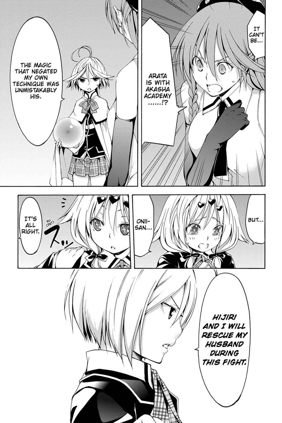 Trinity Seven: 7-Nin no Mahoutsukai Chap 50 - Next Chap 51